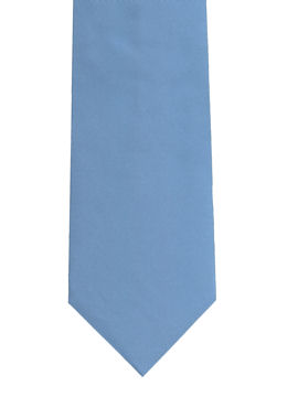 Plain Pale Blue Tie